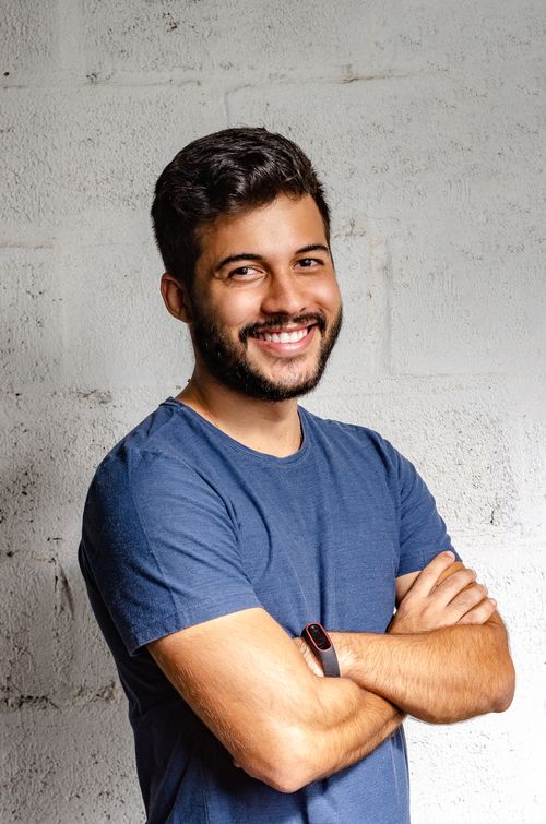 Illustrative stock portrait